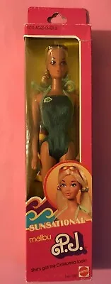 Buy Barbie's Friend Sunsational Malibu P.j. #1187 1981 Nrfb Made In Philippines • 385.42£
