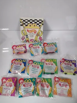 Buy McDonalds Happy Meal Hot Wheels Mixed Lot Incomplete With 6 Bags • 19.99£