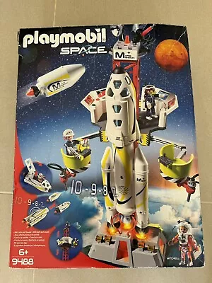 Buy Playmobil Space Set 9488 Mars Mission Space Set & Launch Pad Complete Boxed • 25£