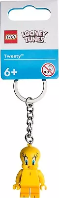 Buy LEGO Disney Looney Tunes Tweety Pie Bird Minifigure Key Chain Key Ring 854200 • 7.99£
