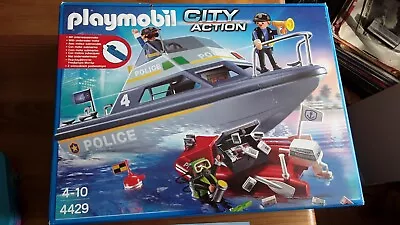 Buy Playmobil Police Boat 4429 • 8.99£