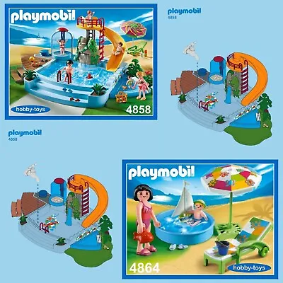 Buy * Playmobil * WATER PARK / POOL 4858 4860 4861 4864 3234 * SPARE PARTS SERVICE * • 0.99£