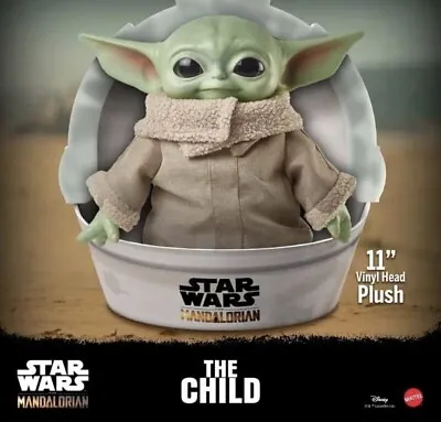 Buy Star Wars Baby Yoda The Child The Mandalorian 11-Inch Plush Toy Figure.  • 17.98£