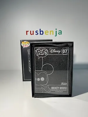 Buy Funko Pop! Disney Mickey Mouse Die Cast Die-Cast Chase Edition Silver #07 • 139.99£