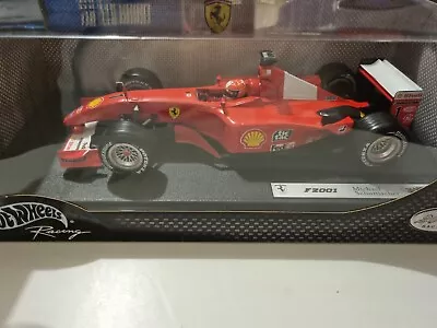 Buy Michaël Schumacher Hot Wheels Ferrari F2001 1.18 Scale Model. • 50£