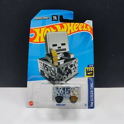 Buy Hot Wheels 2024 Case H Mainline Minecraft 15 Years Minecart - Int. Card • 3.82£