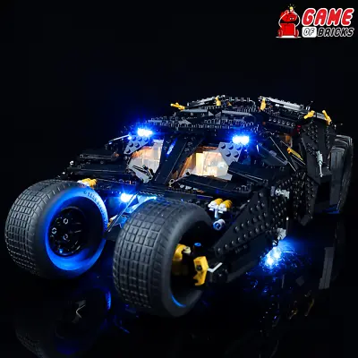 Buy Light Kit For DC Batman Batmobile Tumbler Compatible With LEGO® 76240 (Remote) • 44.41£