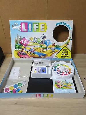 Buy Hasbro The Game Of Life Spin To Win Board Game 2015 - Complete  • 6£