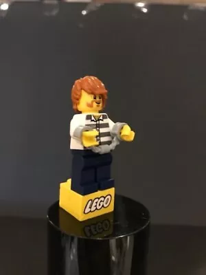 Buy Lego City CRIMINAL FIGURE#6- STRIPED SHIRT WITH GINGER HAIR- Excellent Condition • 1£