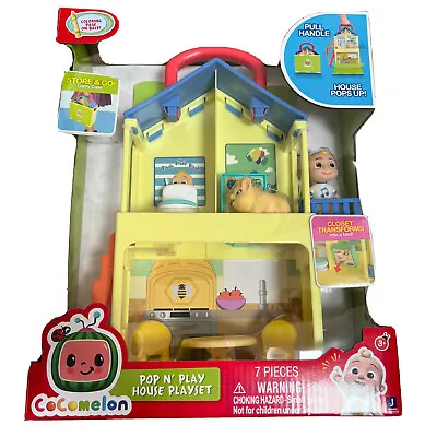 Buy Cocomelon Pop Up House Play Set Preschool Play Toys • 20£
