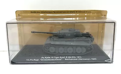 Buy Eaglemoss 1:72 Pz.Kpfw VI Tiger Ausf. E. Tiger 1 Diecast Tank In Display Case • 17.58£