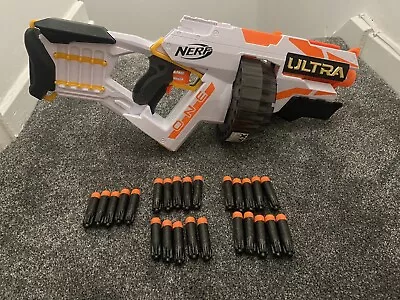 Buy NERF Ultra One Rotating Drum Motorized Dart Blaster With 25 Ultra Darts E6596 • 18.99£