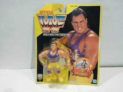 Buy Crush WWF - Hasbro 1993 - Series 7 - MOC - Wrestling Figure • 112.50£