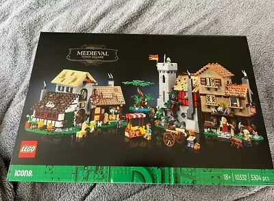Buy LEGO ICONS 10332 Medieval Town Square New & Sealed • 189.99£