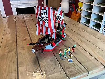Buy Lego 7075 Captain Redbeards Pirate Ship Complete Except For Rigging VGC • 39.99£