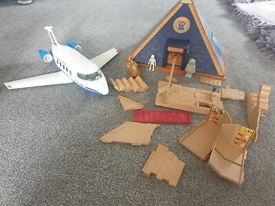 Buy Playmobil City Action Passenger Plane Airplane 5395 5386 PYRAMID  Parts Missing • 15£