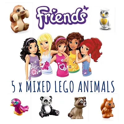 Buy LEGO Friends Animals X 5 Mixed Bundle Set For Minifigures Accessories Figures • 6.99£