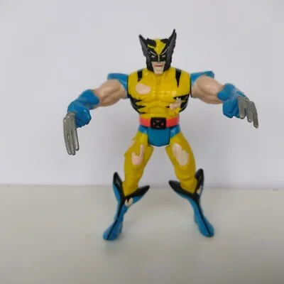 Buy Marvel Battle Ravaged Wolverine Toy Biz 1995 Figure • 7.99£