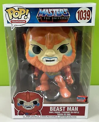 Buy ⭐️ BEAST MAN 1039 Masters Of The Universe⭐️Funko Pop 10inch Figure ⭐️BRAND NEW⭐️ • 45£