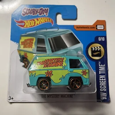 Buy Hot Wheels HW SCREEN TIME - THE MYSTERY MACHINE - SCOOBY-DOO! - 2017 28/365 - L • 22£