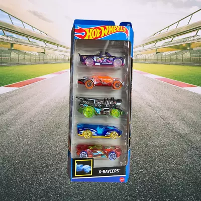 Buy Hot Wheels 5 Pack Toy Car Diecast X-Raycers • 10.99£