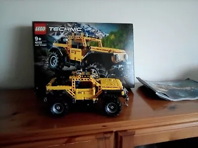 Buy Lego 42122 Technic Jeep Wrangler Toy Car With Instructions And Box Used. • 22.50£