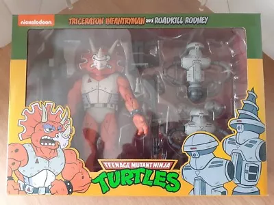 Buy NECA / Teenage Mutant Ninja Turtles / Cartoon / Triceraton Infantryman And Roadk • 34.99£