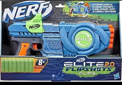 Buy Nerf Gun Elite 2.0 Flipshots Flip-8 Blaster. Genuine. Brand New.  • 11.99£