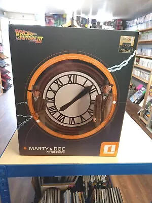 Buy Marty And Doc At The Clock - Back To The Future - Iron Studios • 329.99£