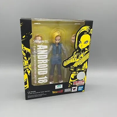 Buy Bandai S.H. Figuarts Dragon Ball Z Android 18 EVENT EXCLUSIVE RARE UK IN STOCK • 199.99£