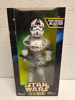 Buy STAR WARS KENNER 1997 12  ACTION COLLECTION AT-AT DRIVER With BLASTER BOXED • 44.99£