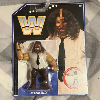 Buy Bnib Wwe Mattel Retro Series 2 Mankind Mick Foley Wrestling Figure Hasbro Wwf • 20.42£