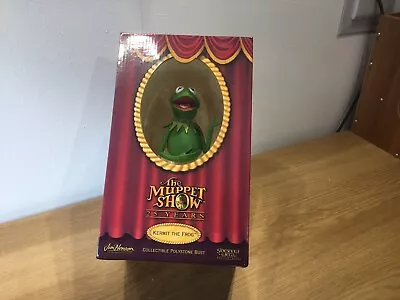 Buy Kermit The Frog Bust The Muppet Show 25 Years Sideshow Model Limited Edition • 180£