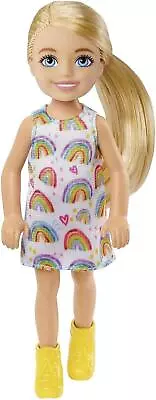 Buy Barbie - Chelsea Doll - Rainbow Dress (HGT02)  /Toys • 9.57£