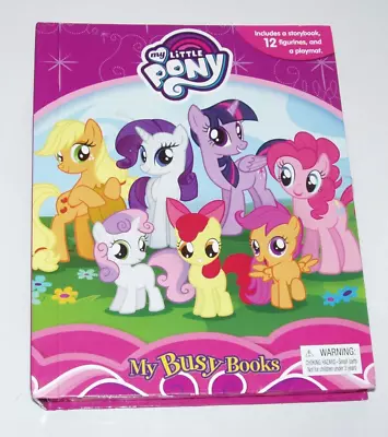 Buy My Little Pony My Busy Books Storybook Playmat & Figures - Note Only 10 Not 12 • 4.99£