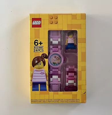 Buy Lego Girls Pink Buildable Watch Set (8021667), Brand New In Box, Rare Gift Item • 19.99£