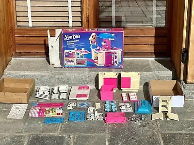 Buy Barbie Dream Kitchen Dream Kitchen Cucina Ref 9119 Made In Italy 1984 • 334.01£