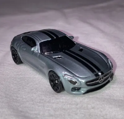 Buy Hot Wheels Mercedes- Amg Gt Grey Metallic Great Loose Used Condition Supercar • 4.70£
