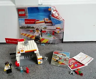Buy * VGC Shell V Power Ferrari Lego Complete Set 2014 Petrol Station 40195 6081928 • 6.99£