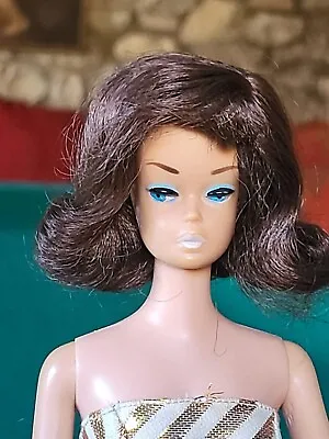 Buy Vintage Mattel Barbie Fashion Queen #870 (1963) • 64.21£