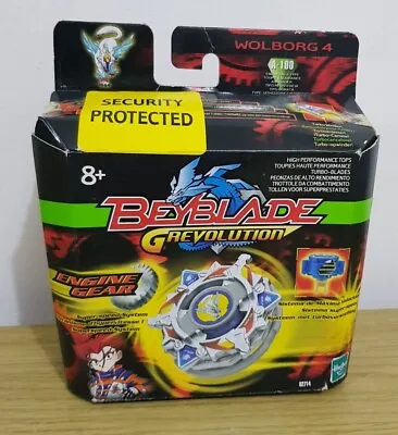 Buy Beyblade Wolborg 4 G Revolution Engine Gear Boxed NEW FACTORY SEALED-SUPER RARE! • 99.99£