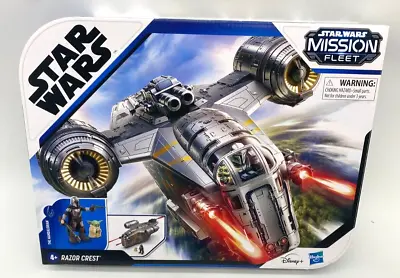 Buy Star Wars Razor Crest Mission Fleet The Mandalorian Hasbro Ages 3+ YJN001 NG • 25£