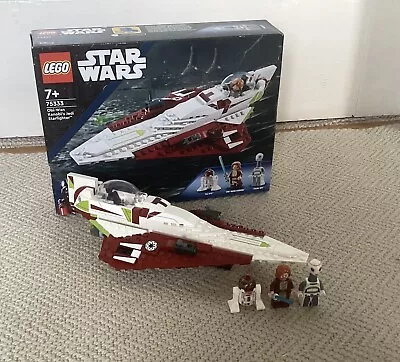 Buy LEGO Star Wars 75333 Obi-Wan Kenobi’s Jedi Starfighter Set Brand New • 28£