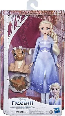 Buy Hasbro Frozen Ice Queen 2 Play Doll Alsace Cozy Campfire Baby Reindeer • 21.58£