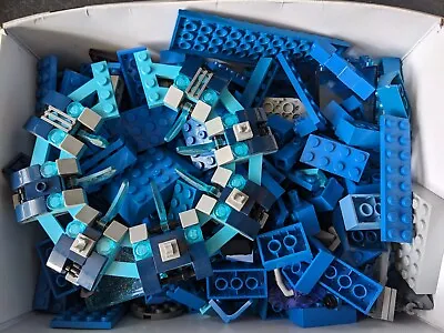 Buy Lego Blue Bricks Bundle Job Lot 500g Dimensions Space Spares  • 12.99£