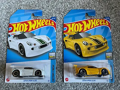 Buy Hot Wheels Lotus Sport Elise X2 White Yellow [Combined P&P] • 5£