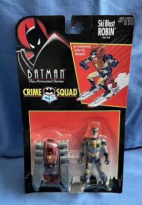 Buy Kenner Batman The Animated Series Crime Squad Ski Blast Robin Figure Moc • 29.95£