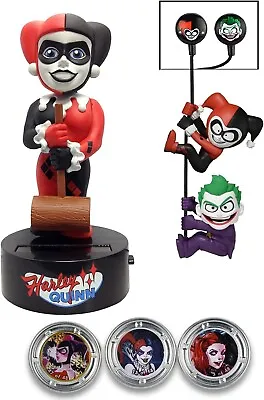Buy NECA Harley Quinn Limited Edition Gift Set - Body Knocker/Scalers/Earbuds & ... • 11.99£