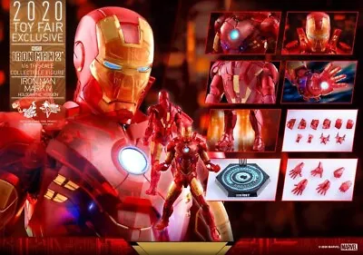 Buy Hot Toys Mms568 Toy Fair Exclusive Iron Man Mark Iv 4 Holographic 1/6 In Stock • 162.17£