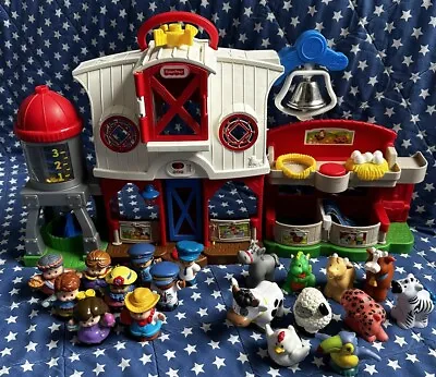Buy Fisher Price Little People Farm Playset & Toy Play People & Animal Figures • 22.99£
